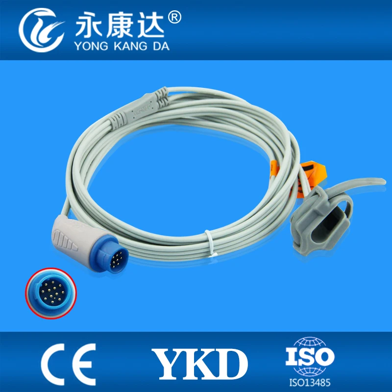 

Compatible mennen(nellcor) medical neonate wrap SpO2 Sensor 3m,13pins,TPU