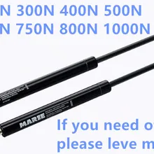 2 шт./лот) силовой подпорки мебель газовая распорка пружина 100N-1000N/10-100 кг комиссионная газовая пружина сделанная на заказ газовая пружина