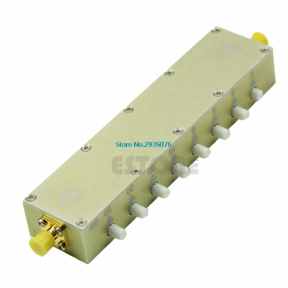 

New Adjustable Press Variable Attenuator 5W DC-2.5Ghz 0-90dB SMA 8-key step 1db
