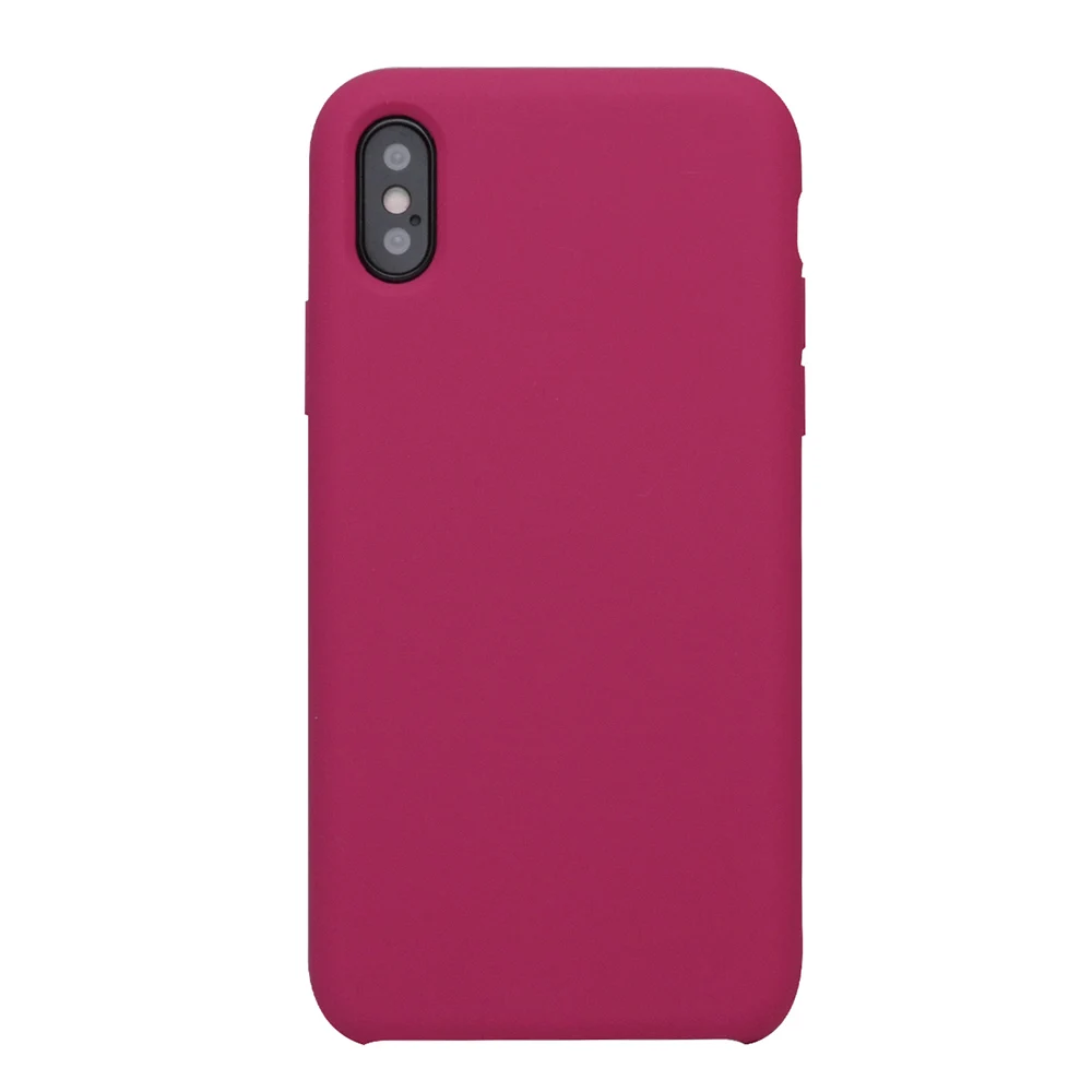 Ikase Store Original Silicone Case for iPhone X 8 8 Plus