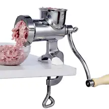 Большая скидка большая бытовая ручная машина для приготовления фарша, сосисок шлифовальная машина