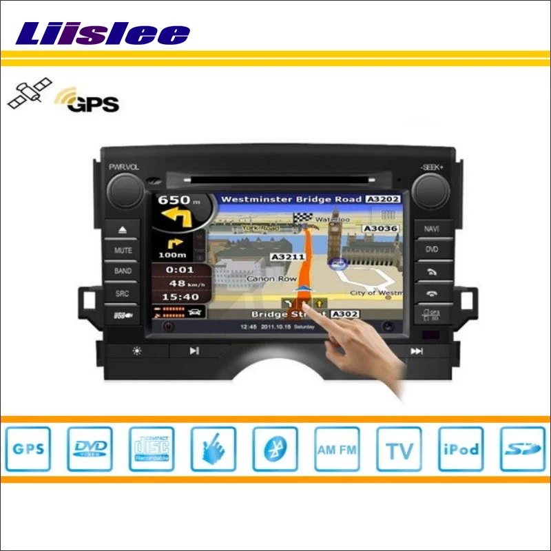 Liislee For Toyota Mark X 2009~2015 Car DVD Player GPS Nav Map