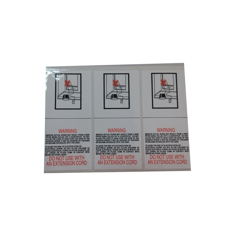 Customized high quality roll adhesive label sticker for