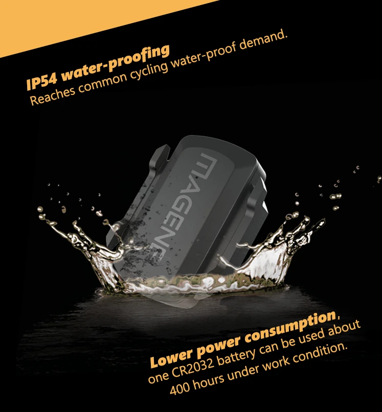 Gemini200/210 Speed Sensor Cadence Ant+ Bluetooth for Strava Garmin Bike Bicycle Computer Speed Cadence HRM