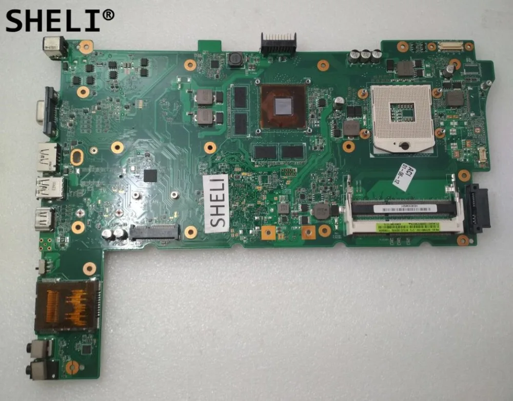  SHELI For ASUS N73JG N73JQ N73JF Motherboard with N11P-GS-A1 GT425M REV 2.1