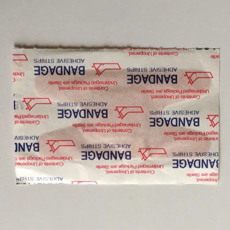 100PCSLOT  H-type band-aid joint wound patch outdoor emergency care bandage finger stickers breathable band-aids (2)