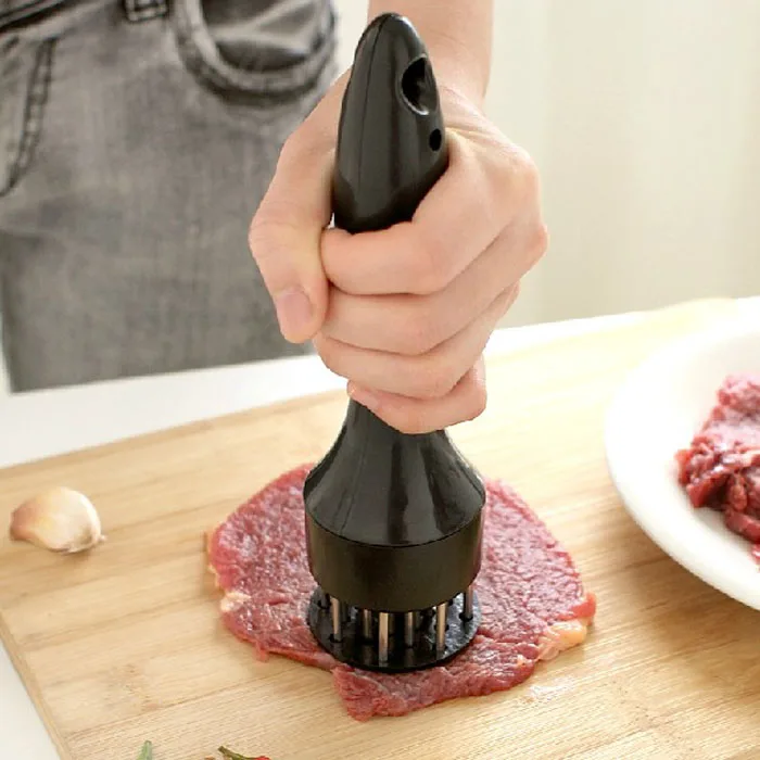 Кухня стейк свинина Чоп Быстрый сосновый иголки Мясо Tenderizer игла с нержавеющей стали сосновая игла молоток для мяса кухонные инструменты