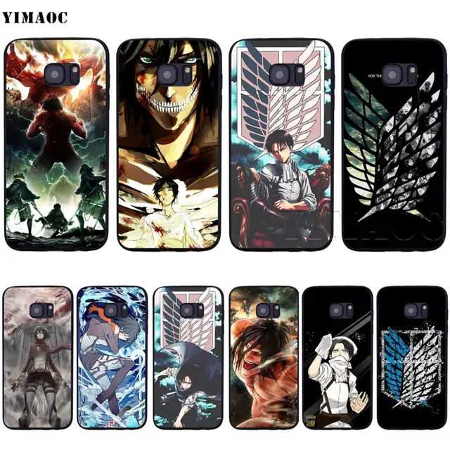 coque samsung s7 attaque des titans