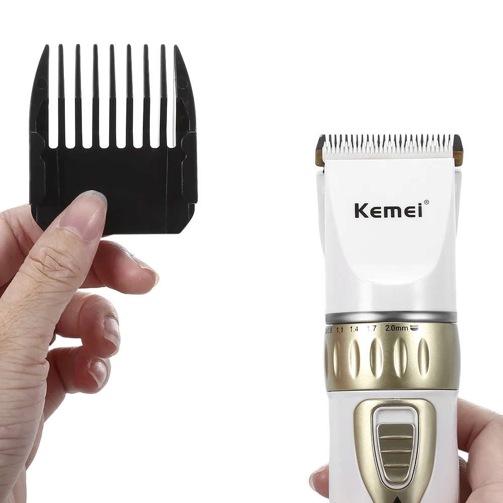 Kemei KM 1817 машинка для стрижки волос Регулируемый перезаряжаемый триммер