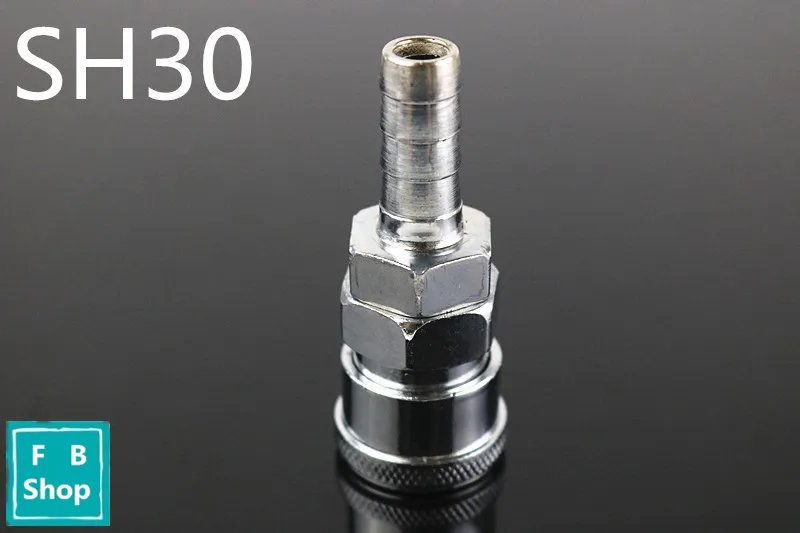 SH30 Join Hose 10mm X 6.5mm Pneumatic Air Compressor Hose Quick Coupler