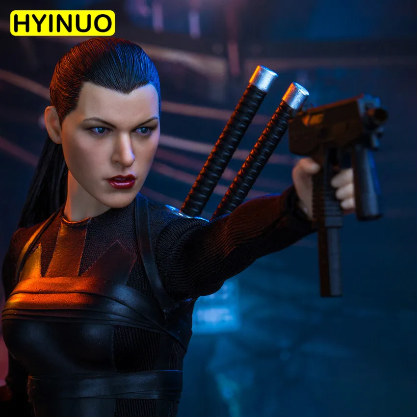 

1/6 Scale FS018 Resident Evil Hero Alice 2.0 Milla Jovovich Suit Action Figure Set Sculpt Model 12' Full Set Action Figure Dolls