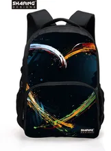 Fashion Teenager Girls School Backpacks 3D Cute Animal Hearts Printing Backpack Large Capacity Women Travel Back Pack Mochila