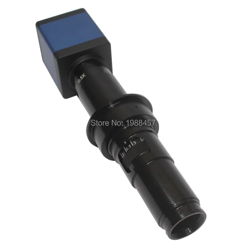 

Free shipping!!! HD 2.0MP 30FPS Industrial Digital Electron Microscope Camera VGA outputs+10X-200X Optical C-Mount Lens