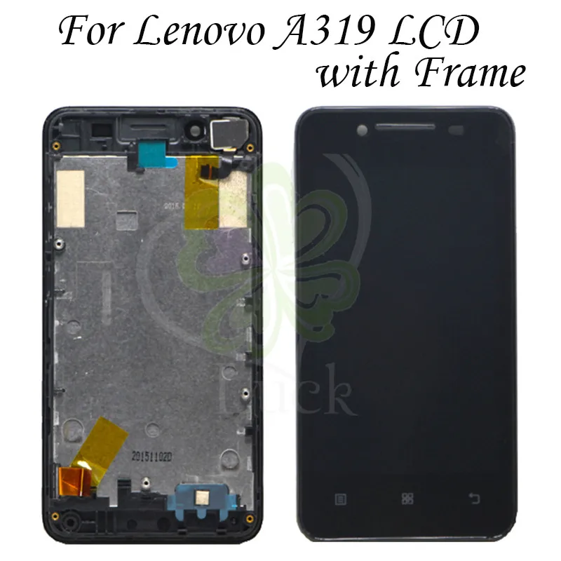 Дисплей для Lenovo A319 ЖК-дисплей с сенсорным экраном и дигитайзером 100%