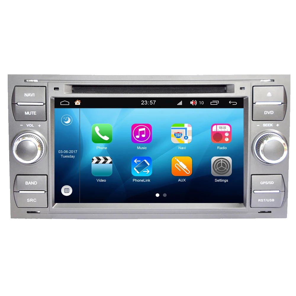 RoverOne S200 Android 8.0 Car Multimedia Player For Ford Transit Fiesta