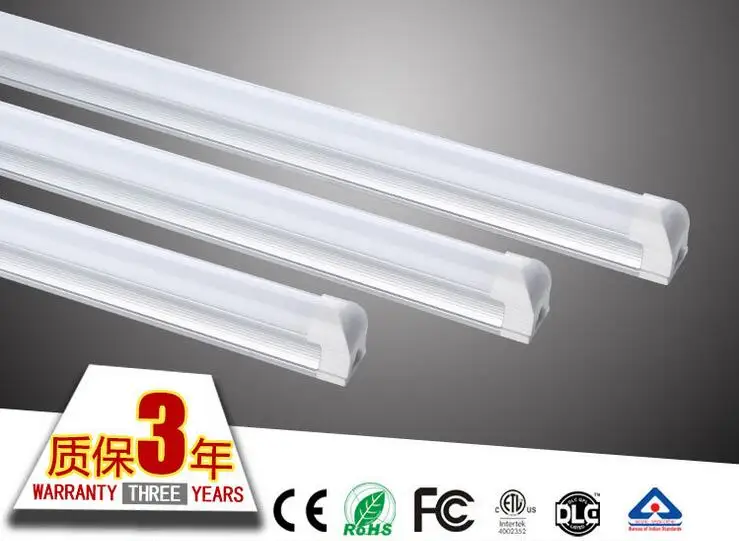 

25pcs/lot Free Shipping LED T8 18W 1.2m batten Lighting Integrated tube lamp light globe with bracket