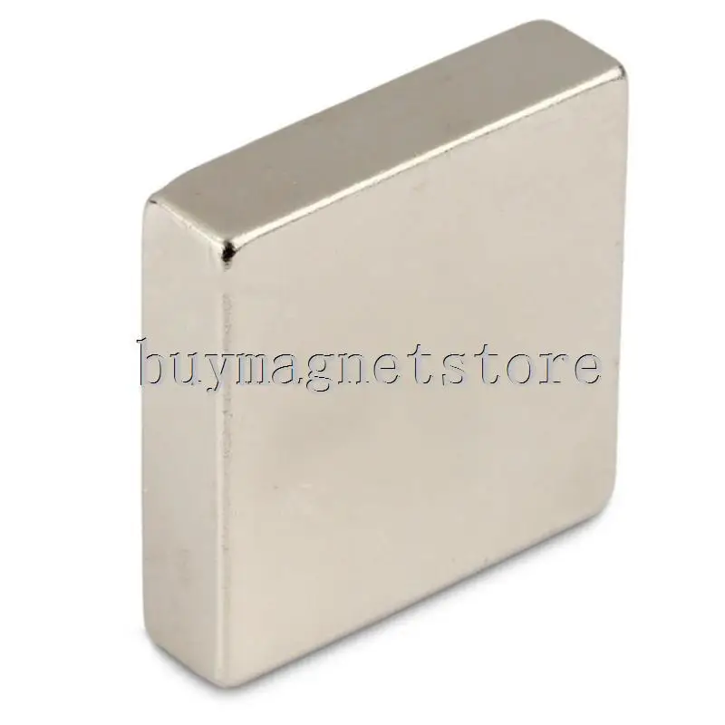 

2pc N35 Super Strong Block Cuboid Neodymium Magnets 40 mm x 40 mm x 10 mm Rare Earth ndfeb Neodymium neodimio imanes 40*40*10