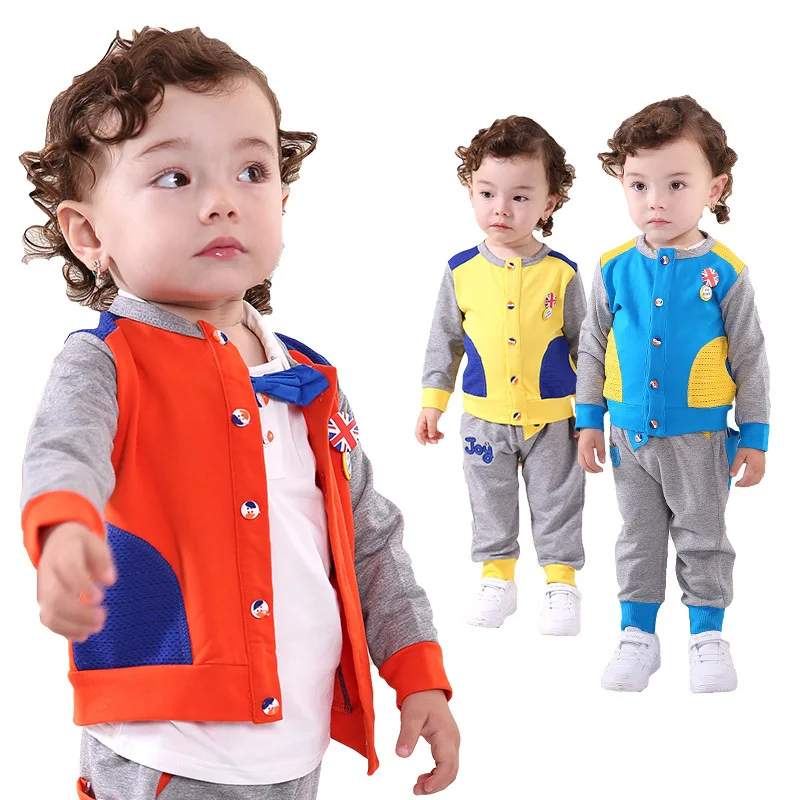 

Anlencool Hot Sale Promotion Coat Roupas Meninos free Shipping Autumn Baby Personalized Apparel Clothes Set 0-2 Years Clothing