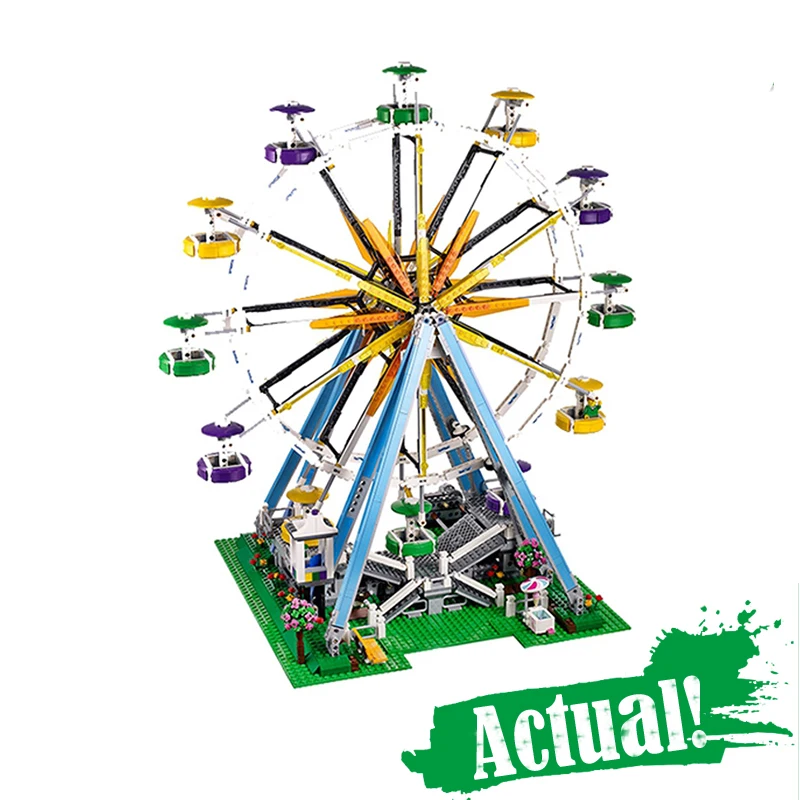 

LELE 30000 Ferris Wheel Creator Architecture Building Blocks Bricks Toys For Boys oyuncak Compatible with 10247