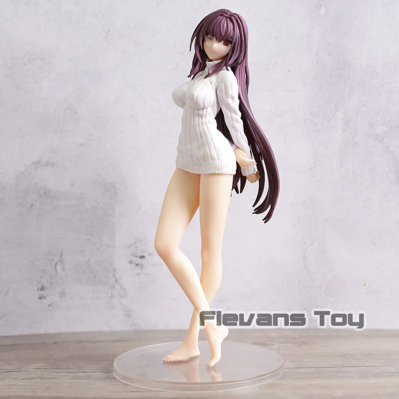 

FGO Fate Grand Order Lancer Scathach Sweater Ver. 1/7 Scale Anime Sexy Girl PVC Figure Collectible Model Toy