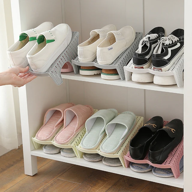 1pc Multi-layer Shoe Hanging Storage Bag, Shoes Organizer, Shoe