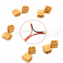 5 Pairs XT60 Male Female Bullet Connectors Plugs for RC Lipo Battery HC6U Drop shipping
