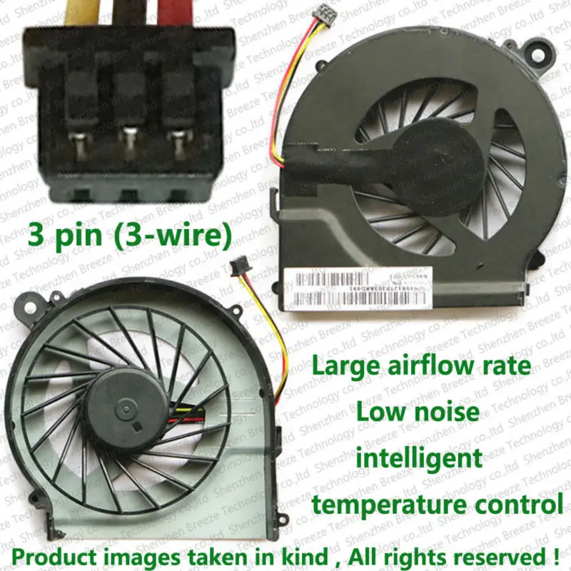 100% Tested Brand New CPU Fan For HP CQ42 G4 G42 CQ62 G62 Q68C Q72C Q73C Laptop replacement Repair Part Cooling cooler | Компьютеры и