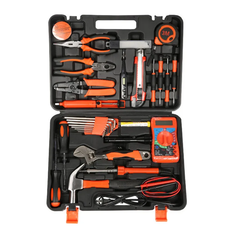 35pcs Combination electrician tool accessories repair hand tool box set Spanner household multi tool kit Herramientas DN155 (10)