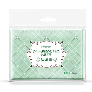 

1 Pack / 100 Pcs Make Up Oil Absorbing Paper Blotting Facial Clean Tissue Beauty Control High Quality Oil Absorbing Paper