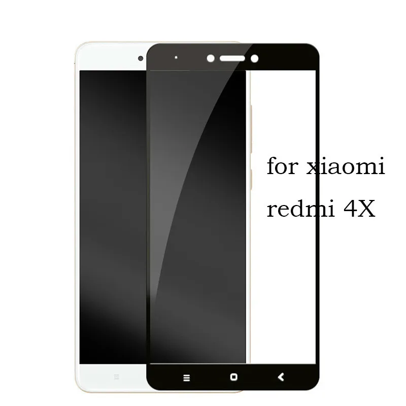 3D закаленное стекло для xiaomi redmi 4X пленка Note защитное полное покрытие 9H 3d