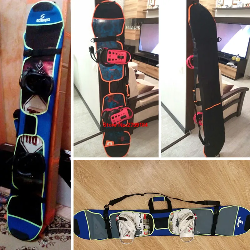 New Ski Board Bag Snowboard Bag Skiing Board Bags Scratch-Resistant Monoboard Plate Protective Case Diving Cloth Half Coverage