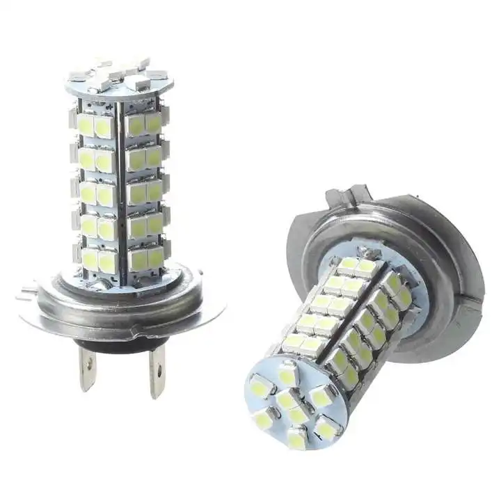 

1pcs Super Bright White H7 68 SMD 3528 LED Car Fog Headlight Daytime Running Lights