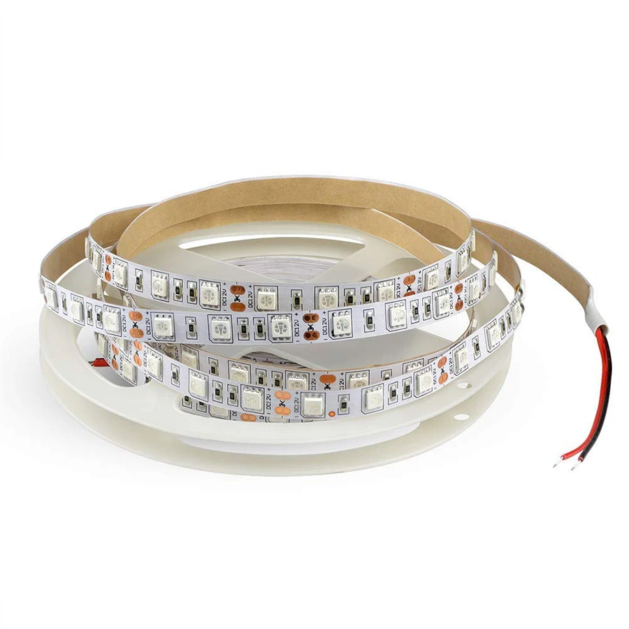 1M 2M 3M 4M 5M LED Plant Grow light 5050 DC 12V Full Spectrum LED Growth Strip Light for Greenhouse Hydroponics Plant Vegetable