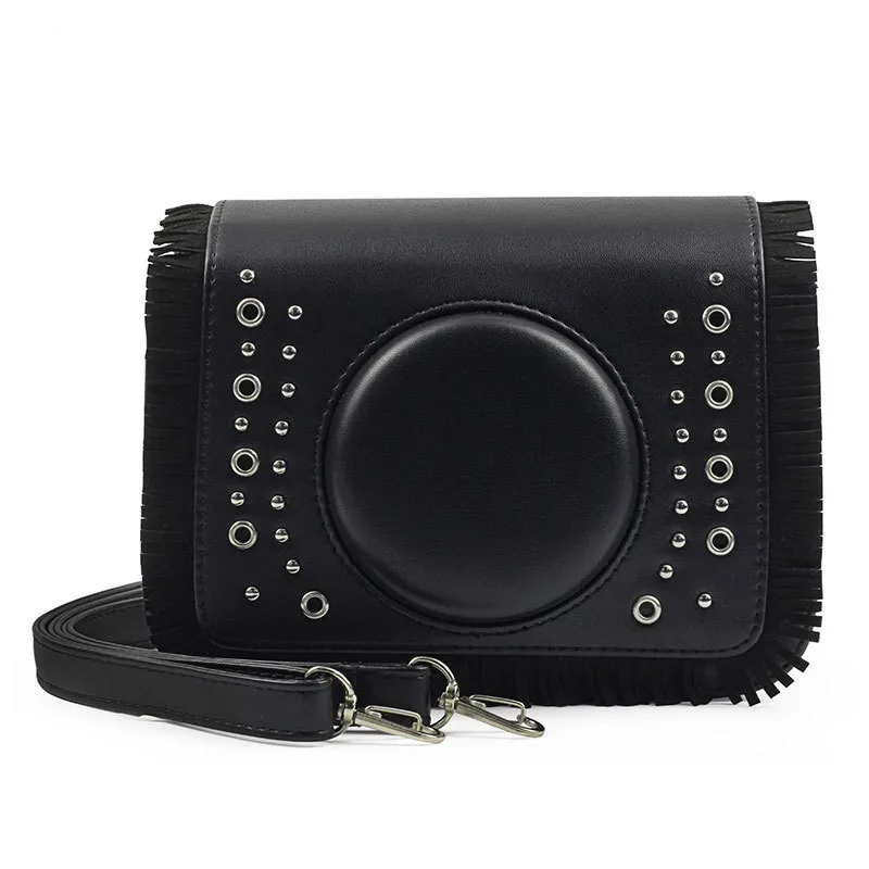 

Universal Tassel Camera Bag For Fujifilm Instax Mini 9 8 8+ Case Instant Camera Shoulder Bag for Instax mini 7s 70 90 Handbags