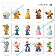 15 шт. NFC NTAG215 печатная карта работает для серии Super Mario