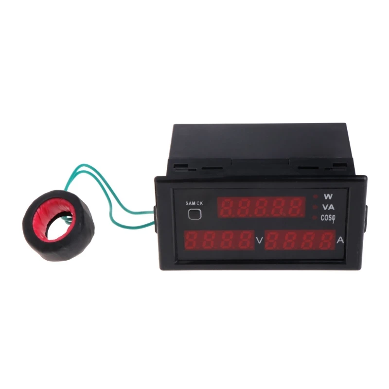 

Digital Power Meter AC Voltmeter Ammeter AC 80-300V 0-100A Voltage Current Meter with Transformer