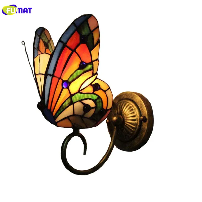 Tiffany Butterfly Wall Sconce1