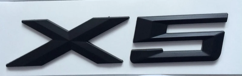 Черный Дизайн M peroformance м эмблема м знак сзади автомобиля стикер для BMW серии X X1 X3 X4 X5 x6 - Название цвета: X5