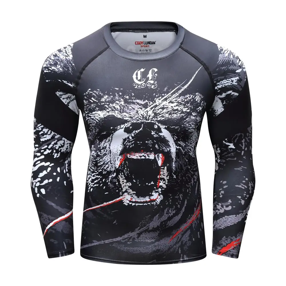 Nova marca de ginásio camisa do esporte