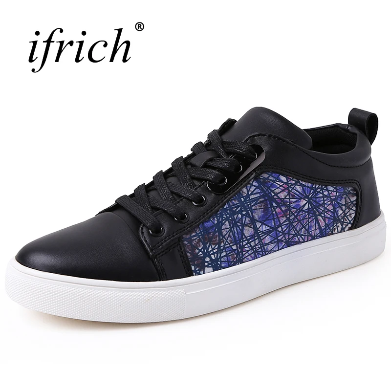 

Leather Casual Shoes for Men Lace Up Black Red Male Split Leather Flat Shoes Comfortable Men Luxury Brand Footwear