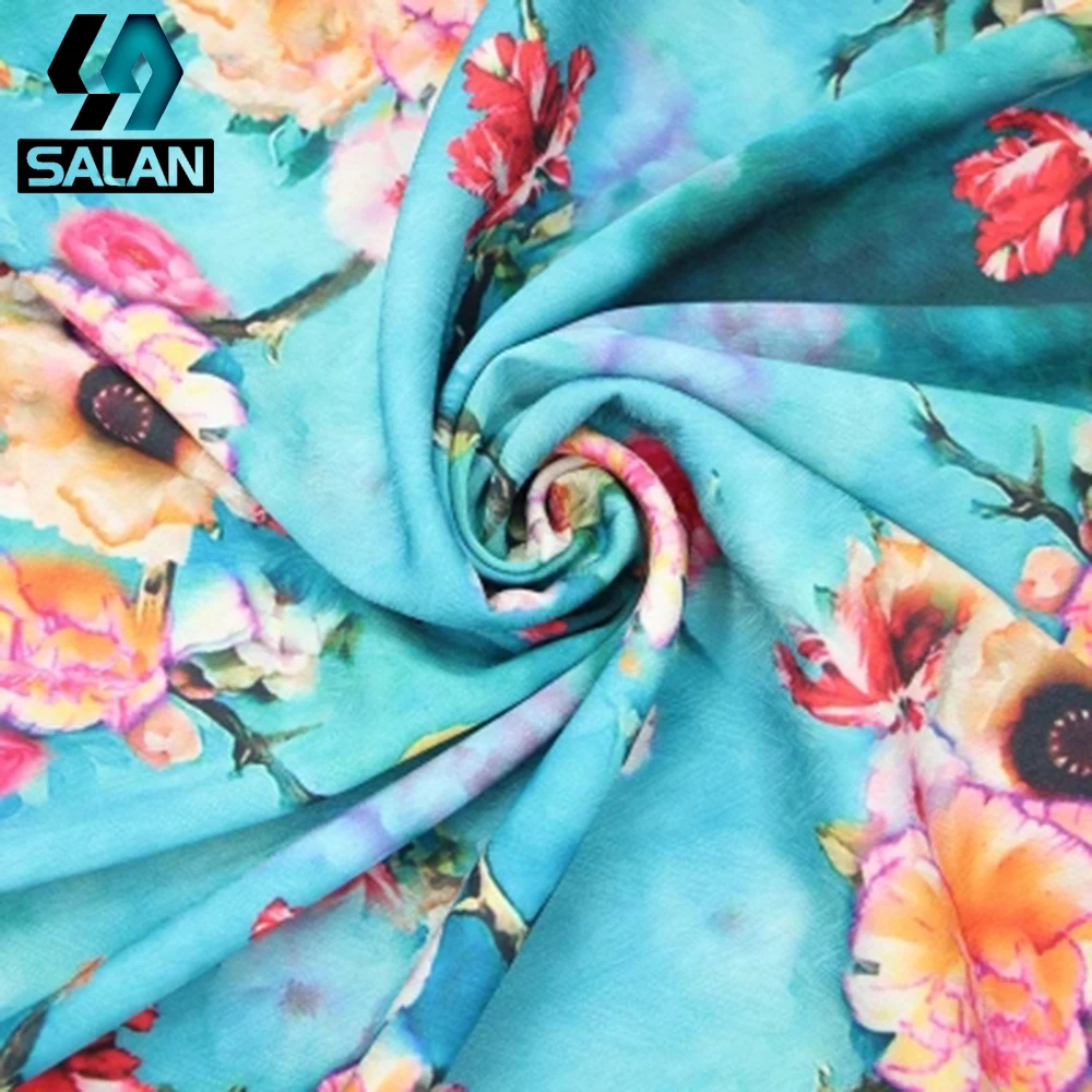 Новый сезон Роза цветок имитация серебристой пряжи ткань имя ветер cheongsam платья