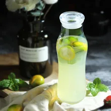 Houmaid посуда Творческий холодной воды из прозрачного стекла фруктовый сок/Напитки/молоко герметичные портативный чашки