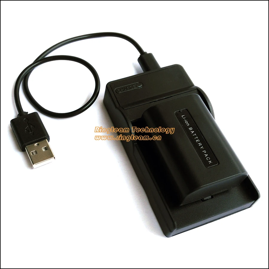 2 в 1 аккумулятор NPFV50 и зарядное устройство USB для видеокамер Sony|sony camcorder battery