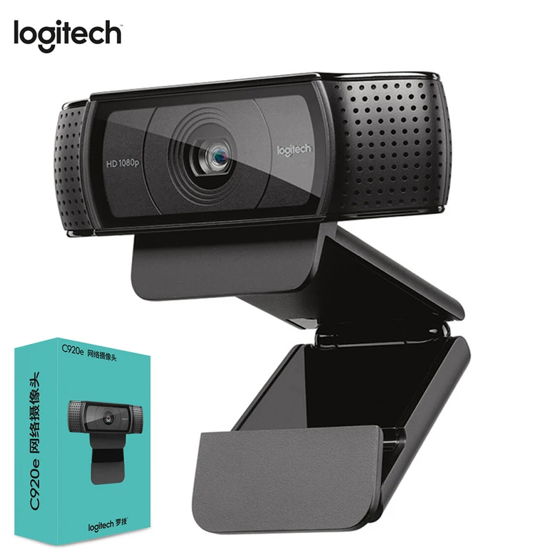 

Logitech Hd Pro Webcam C920e, Widescreen Video Calling And Recording,1080p Camera, Desktop Or Laptop Webcam,c920 Upgrade Version