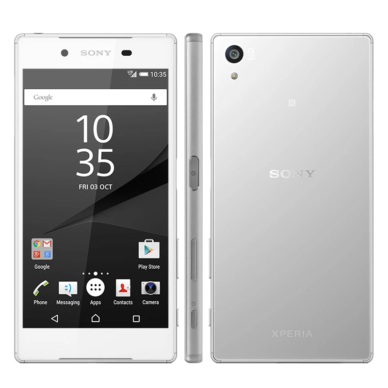 Мобильный телефон sony Z5 Premium с двумя sim-картами E6883 Z5P, 4G LTE, 5,5 дюймов, отпечаток пальца, NFC, четыре ядра, Android, ram, 3 ГБ rom, 32 ГБ