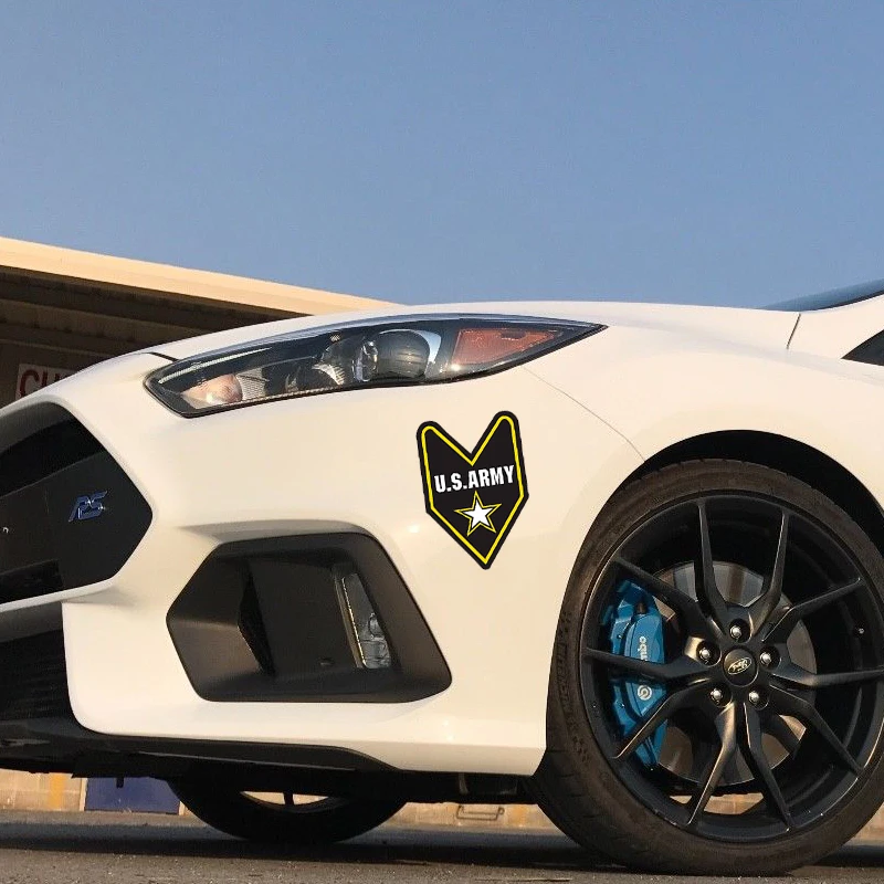 HotMeiNi автомобильный Стайлинг Автомобильная Наклейка 3D США армия вакаба Лист