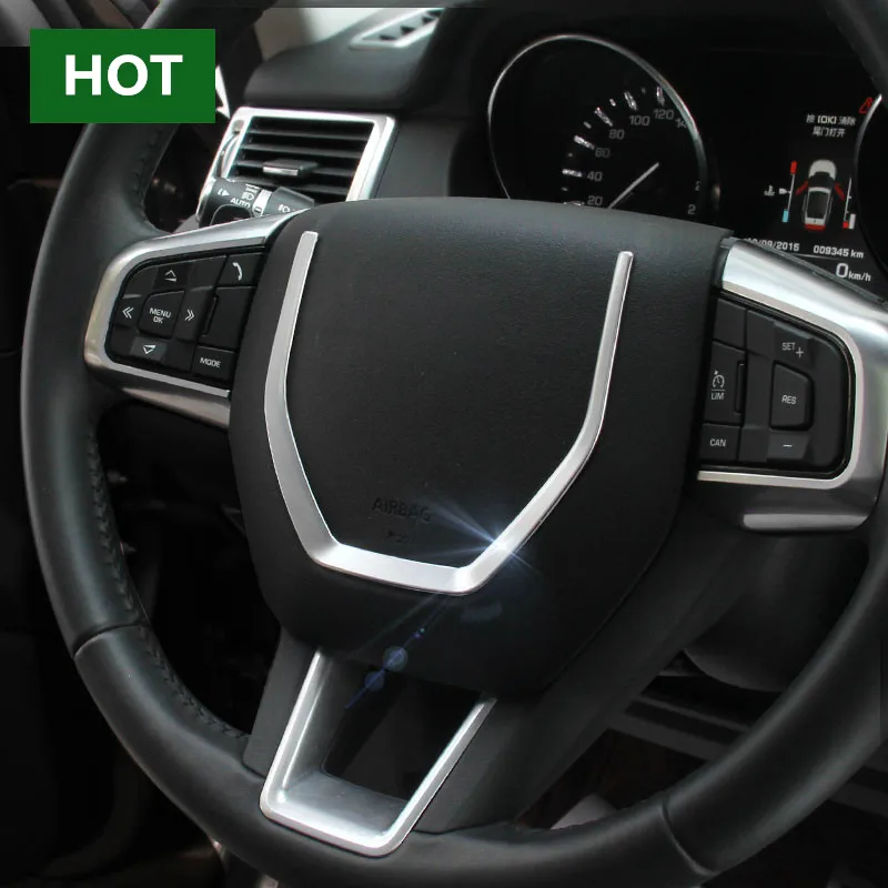Inner Steering Wheel Sequins Cover Trim For Land Rover Discovery Sport