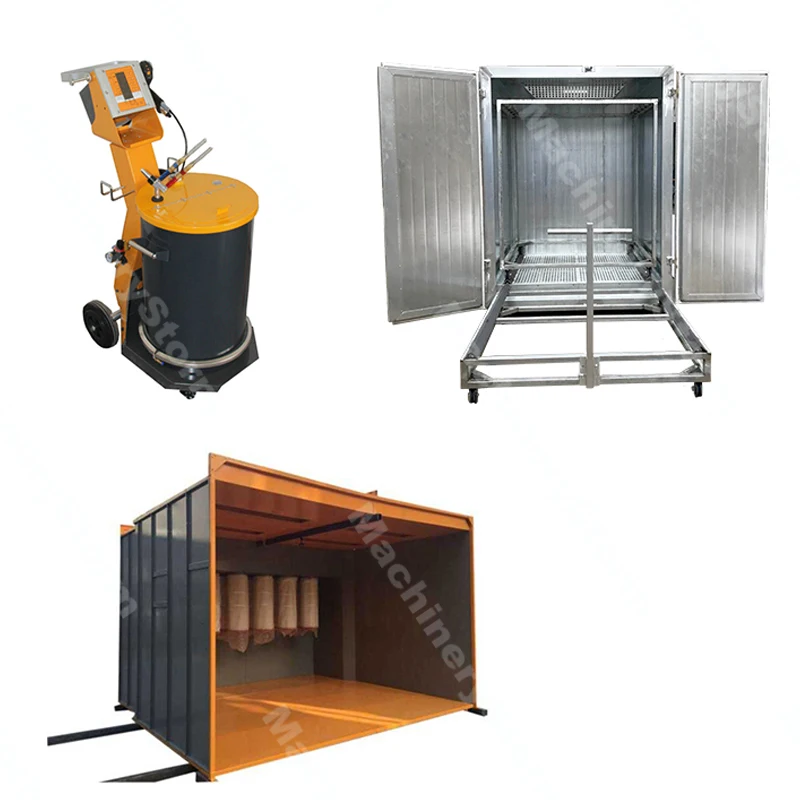 

Customizable Automatic /Manual Powder Coating System Batch Powder Coating Curing Oven/Spray Booth/Gun for Steel Pipes