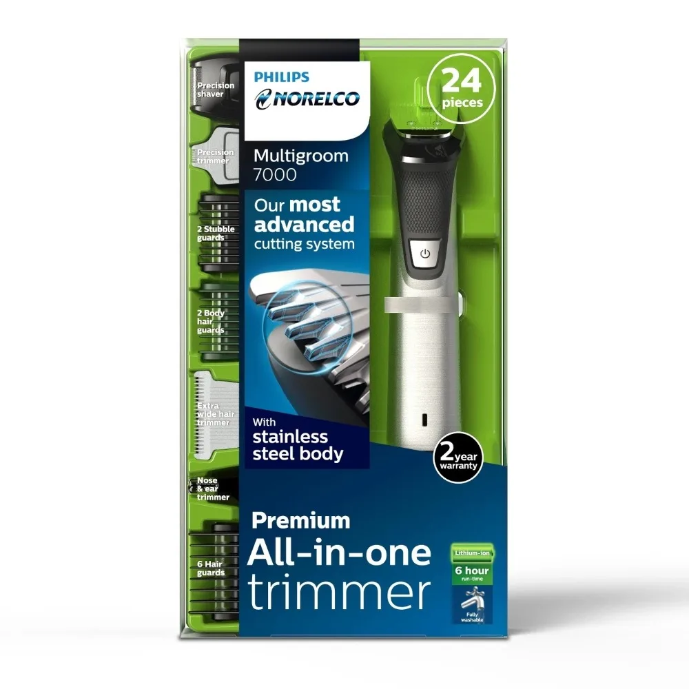 Триммер Philips Norelco Series 7000 multigum 18 шт. мужской перезаряжаемый электрический триммер