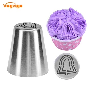 

VOGVIGO Christmas Pastry Cake Nozzles Christmas Lovely Icing Piping Tips Russian Nozzle Cake Baking Tools Baking Supplies